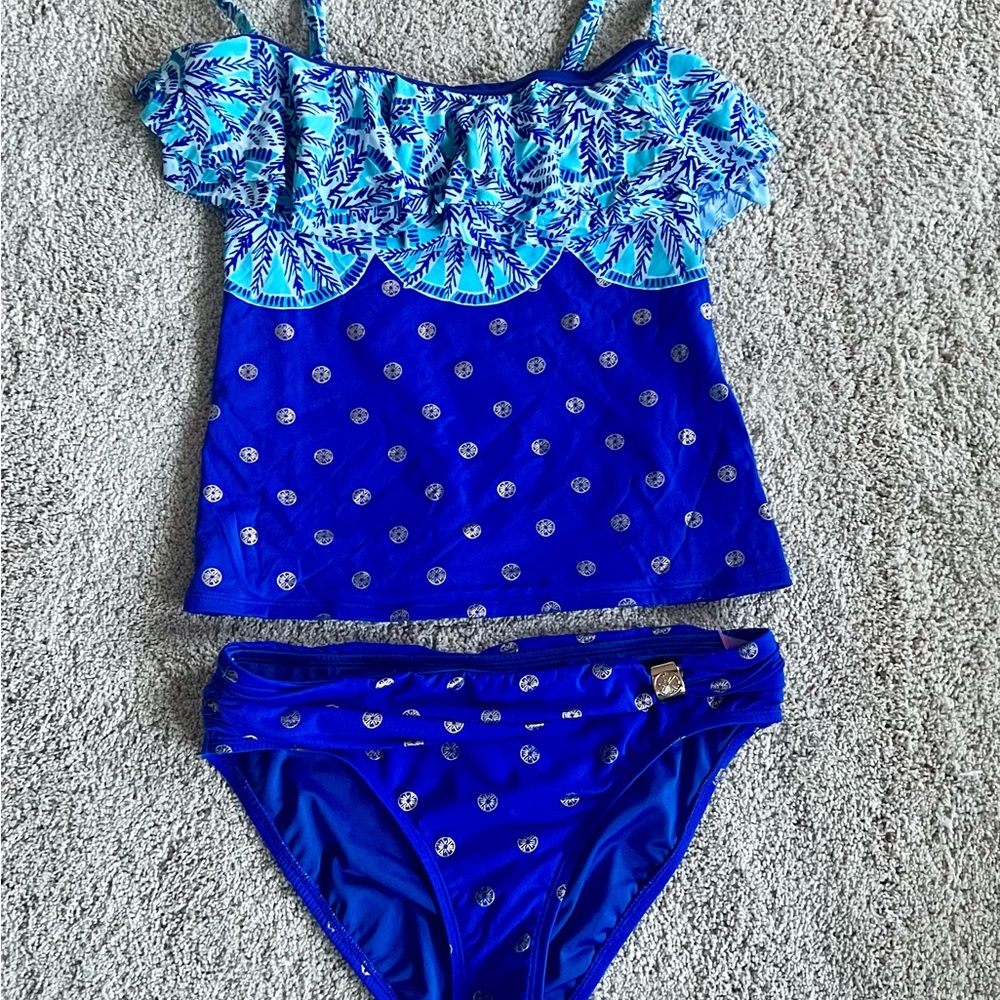 Lilly Pulitzer 2 Piece Tankini Swimsuit
